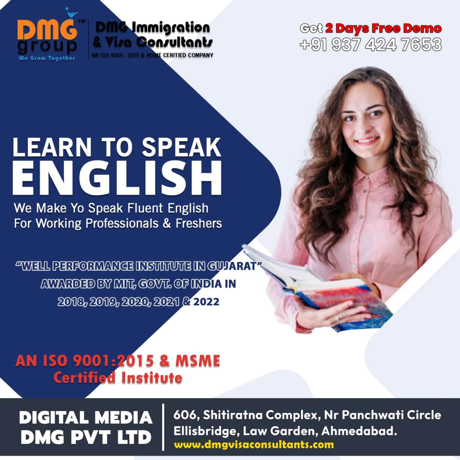 Spoken English Course in Ahmedabad, Best Spoken English Classes Near Me