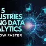 Top 5 industries using data analytics to grow faster