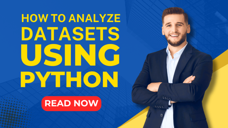 Dataset En Python How to Analyze Datasets Using Python - Tally Prime Institute In Ahmedabad