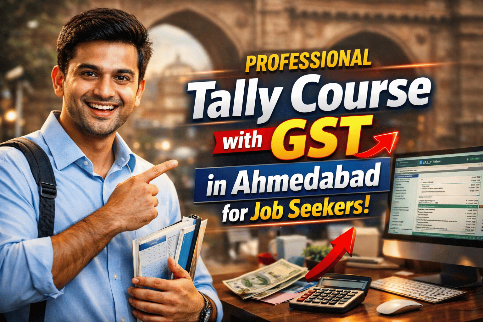 Professional Tally Course with GST in Ahmedabad for Job Seekers