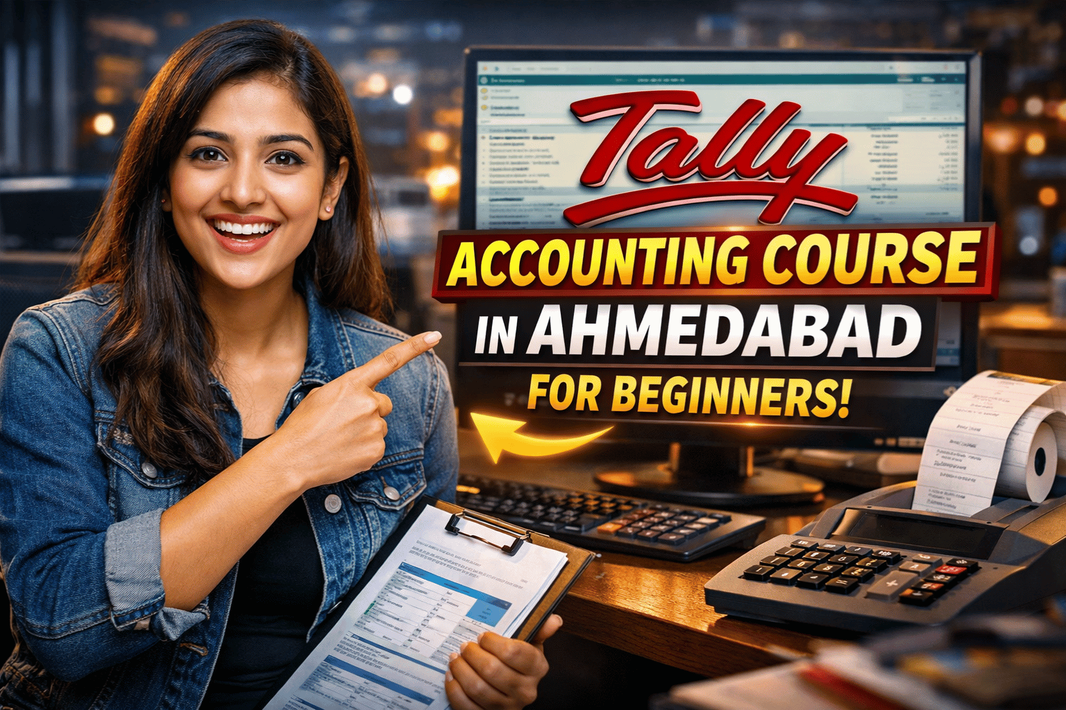 Tally Accounting Course in Ahmedabad for Beginners