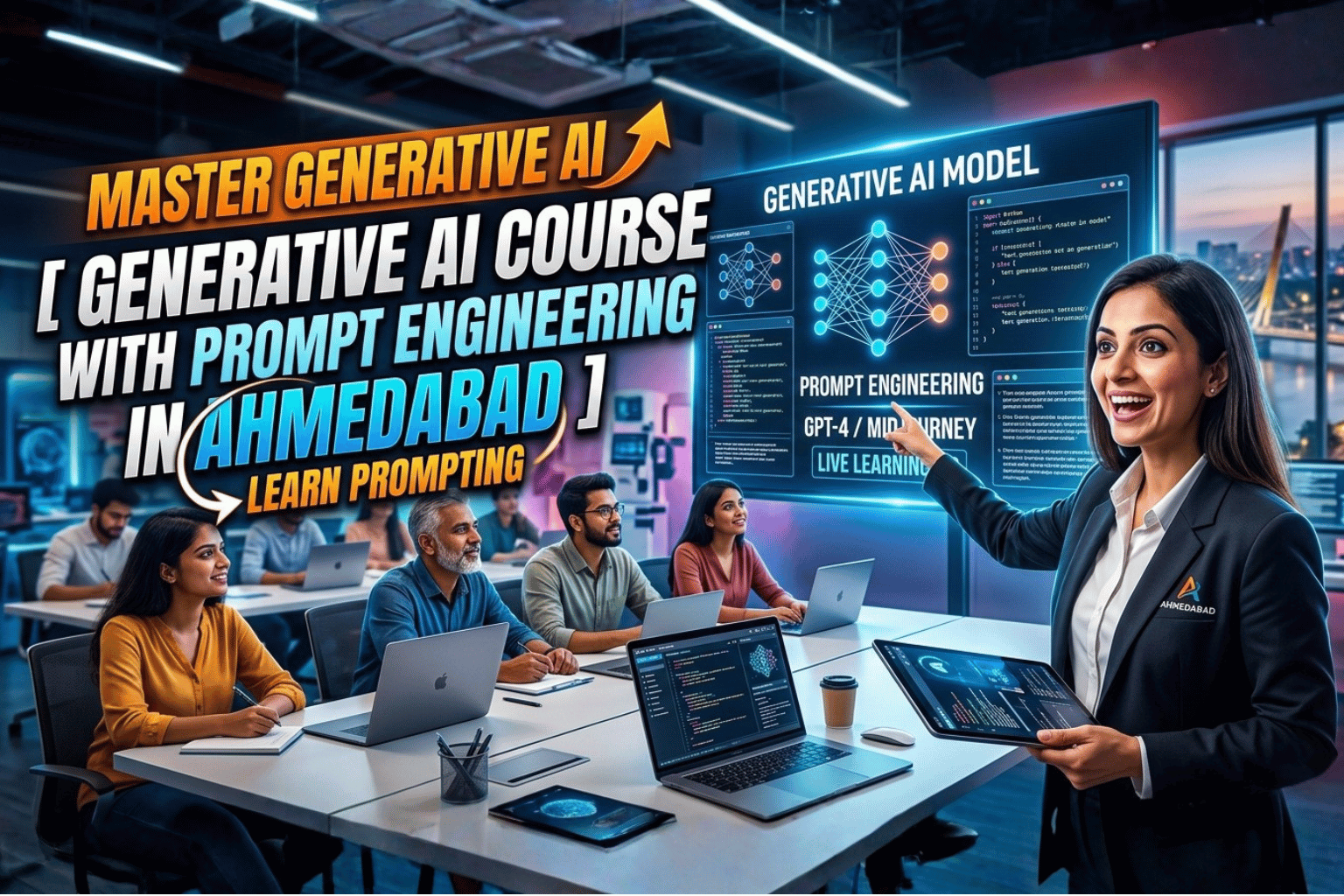 Generative AI Course with Prompt Engineering in Ahmedabad