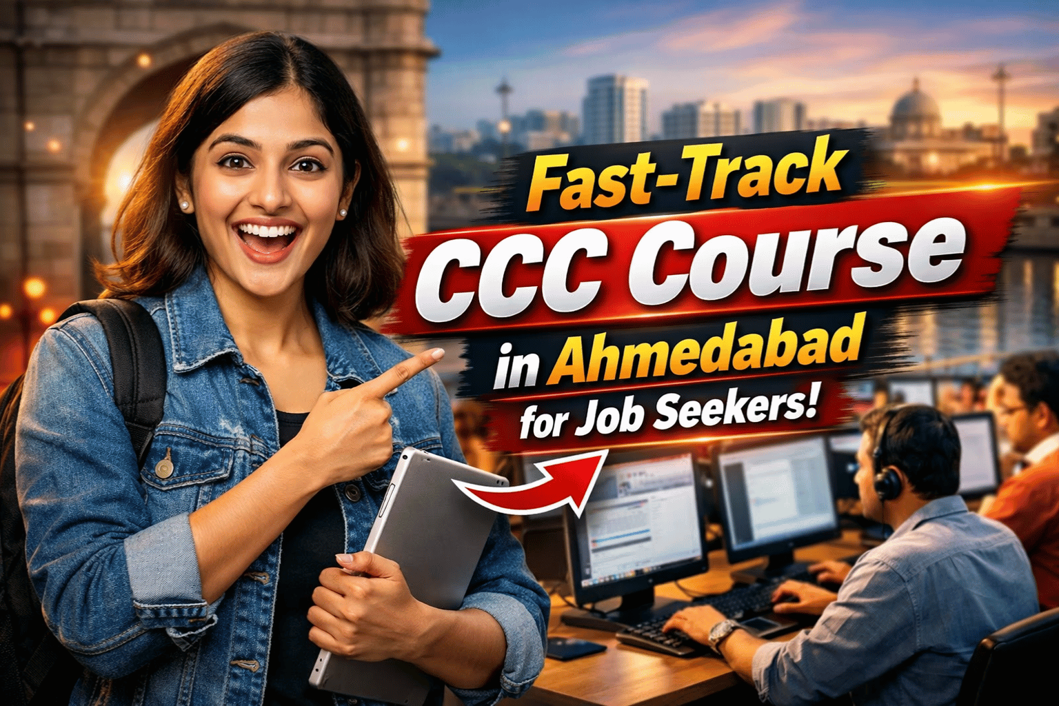 Fast-Track CCC Course in Ahmedabad for Job Seekers