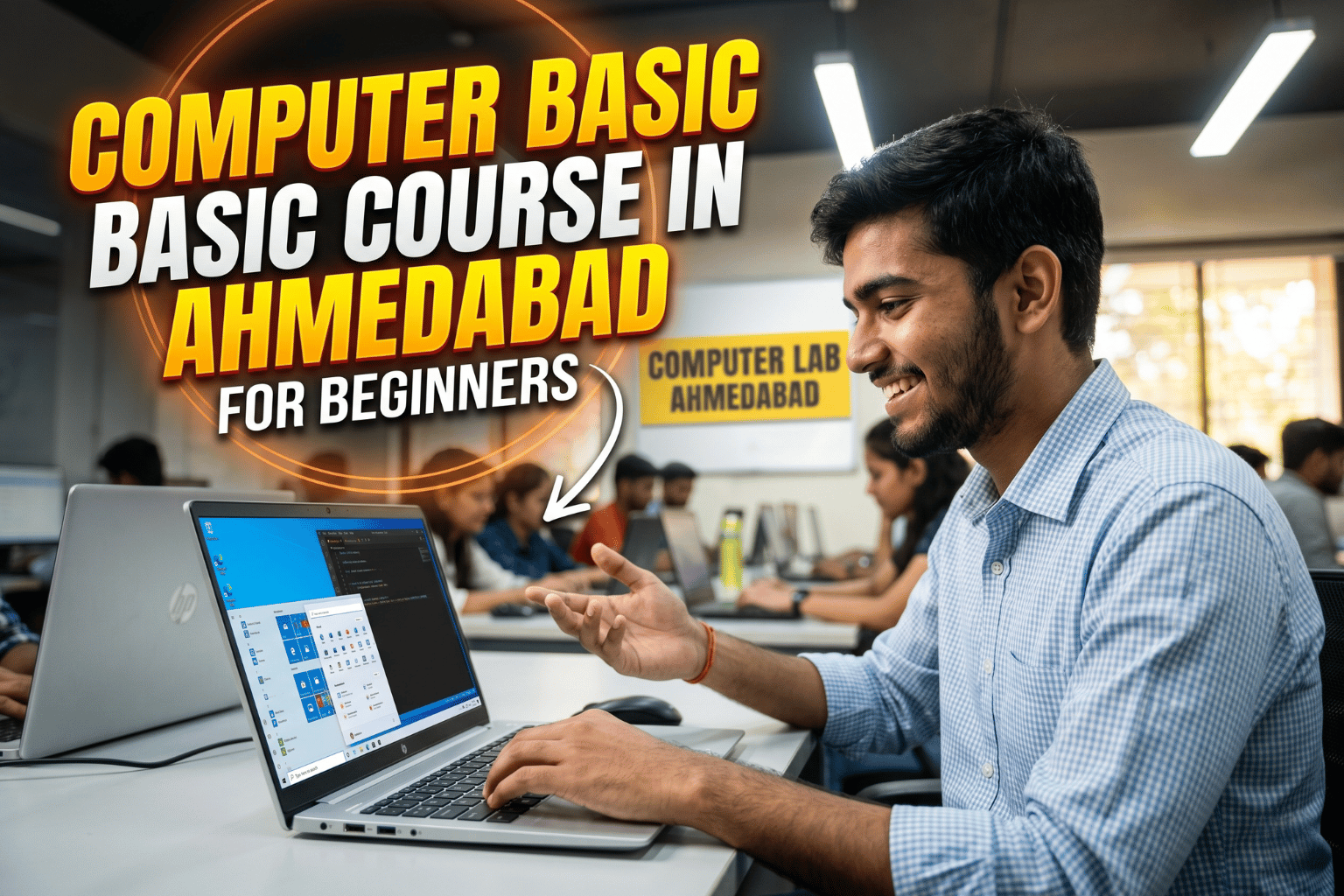 Computer Basic Course in Ahmedabad for Beginners