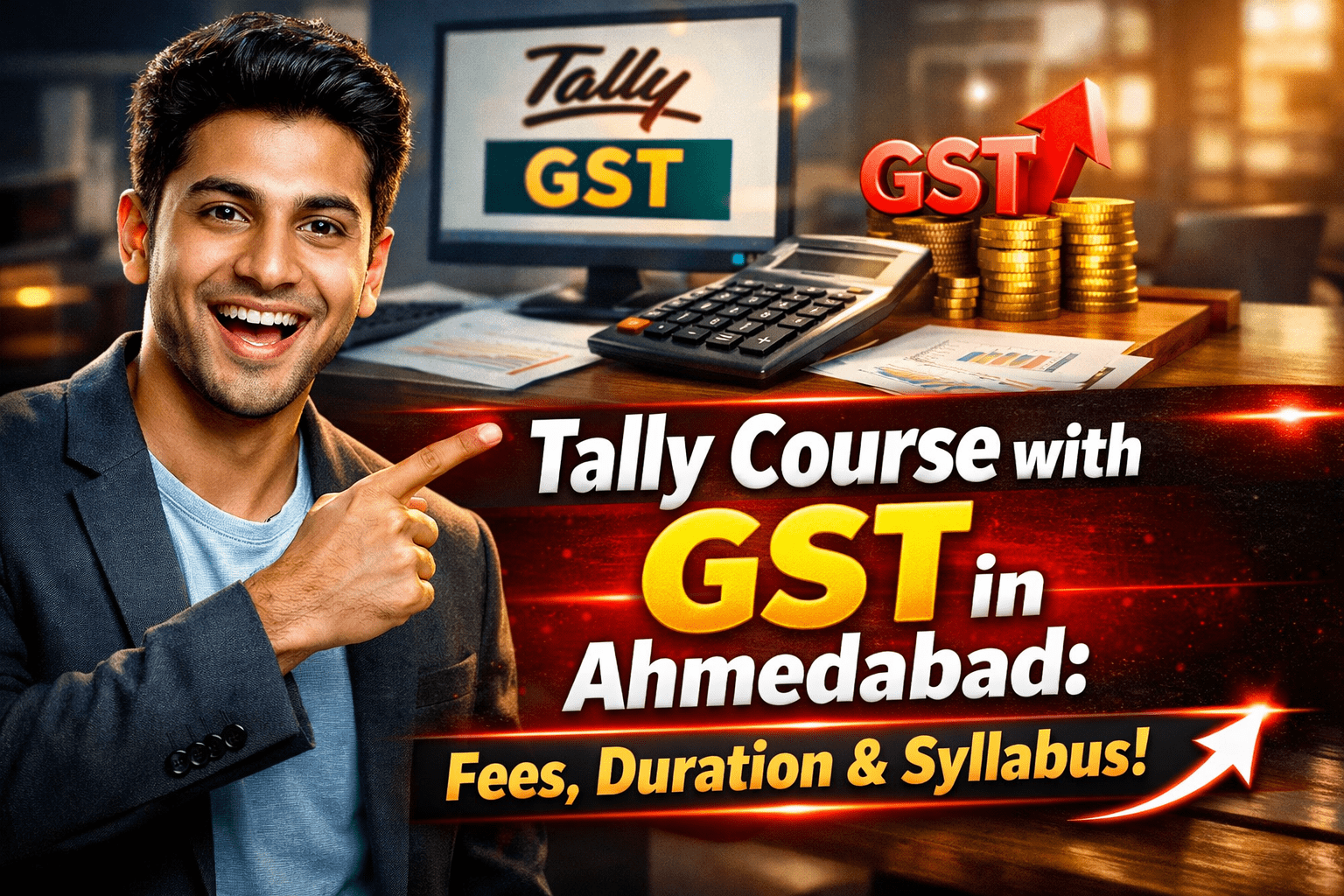 Tally Course with GST in Ahmedabad: Fees, Duration & Syllabus