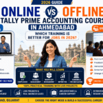 Online vs Offline Tally Prime Accounting Course in Ahmedabad (2026) | Which Training is Better for Jobs?