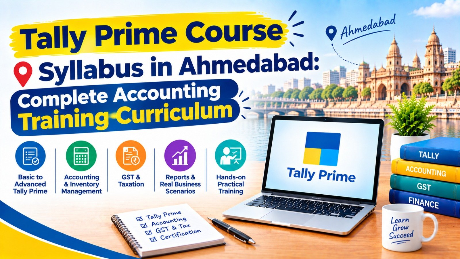Tally Prime Course Syllabus in Ahmedabad: Complete Accounting Training Curriculum